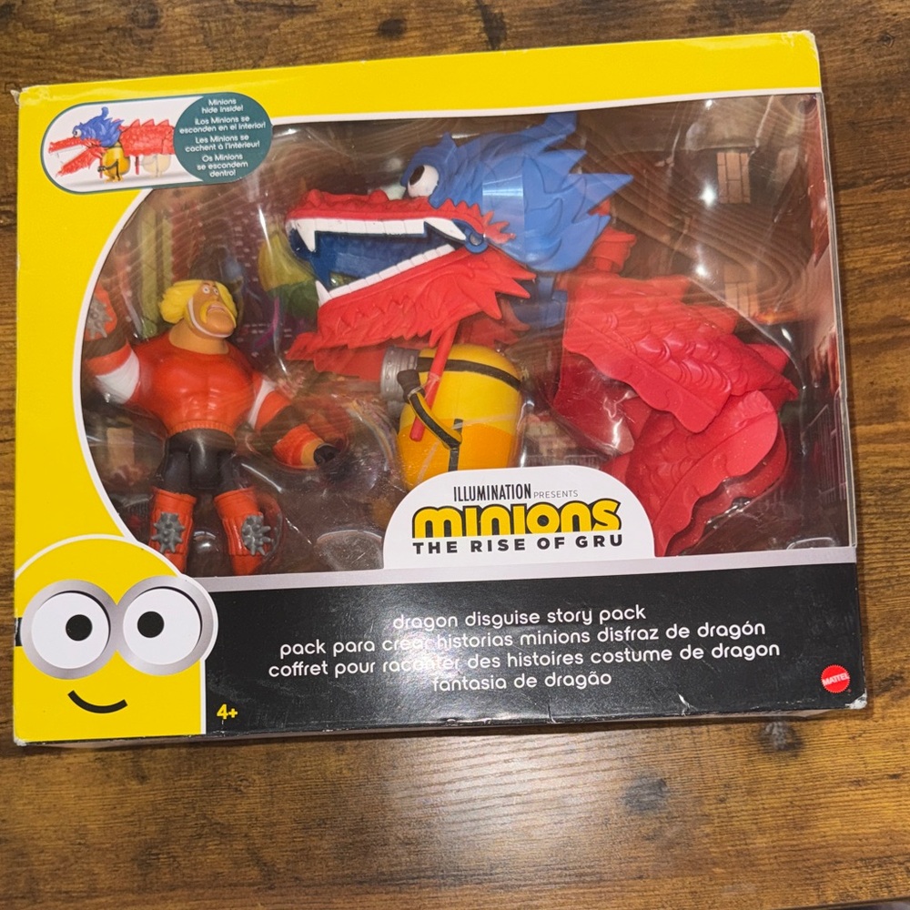 Minion’s The Rise of GRU Dragon Disguise Story Pack - Red and Yellow